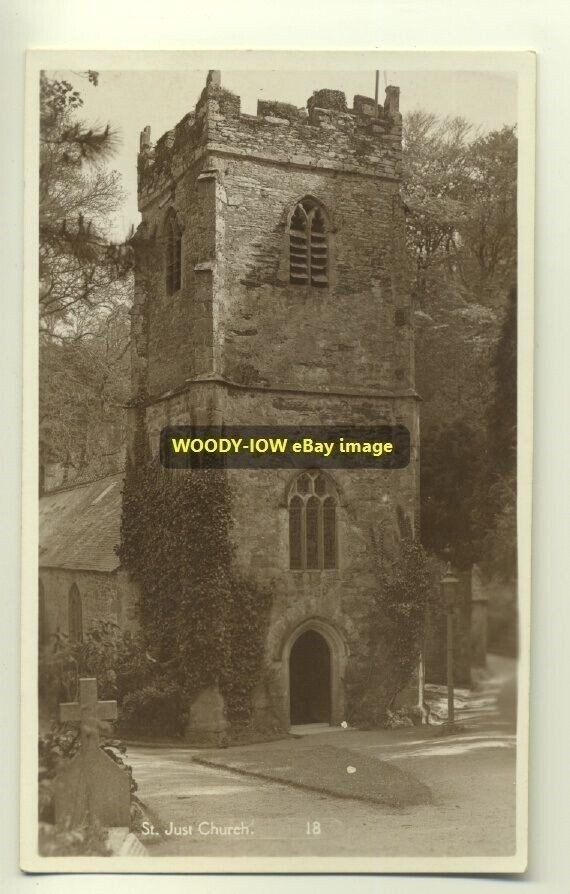 cu1029 - St Just Church , Cornwall - postcard | eBay
