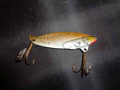 Vintage Heddon large SONAR Lure #435, 3-3/4'' long, 