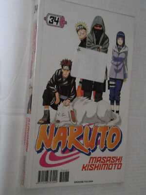 NARUTO -BLACK SERIES- N°34 h- 1st EDITION- BY:MASASHI KISHIMOTO- MANGA PANINI CO...