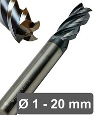 Forets en Carbure Monobloc 4 Dents - Altin Revêtement Métal Dur Fraise Hpc