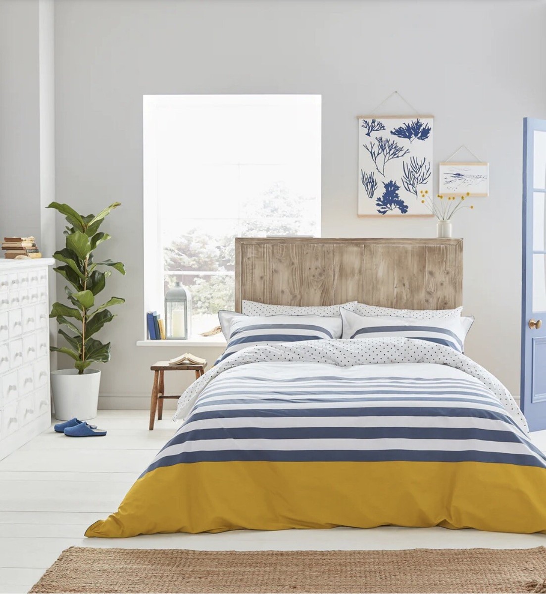 joules duvet cover king size Galley Grade stripe comet UK