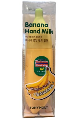 Tony Moly Magic Food Banana Hand Milk 45ml Hydrating Effect US Seller