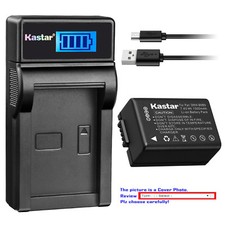 Kastar Battery LCD USB Charger for Panasonic Genuine DMW-BMB9 BMB9E DMW-BMB9PP