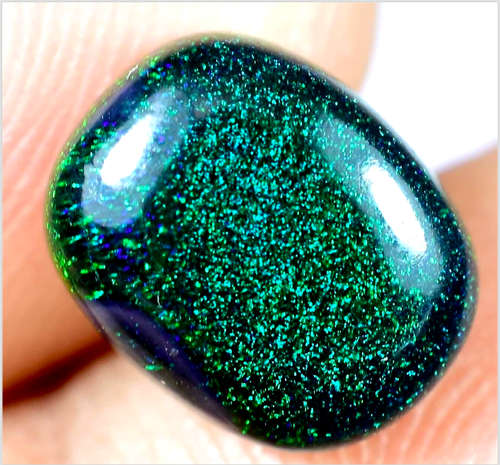 Precious Black Fire Opal Untreated AGL Certified AAA+ Grade Ethiopian Gemstone - Picture 6 of 25