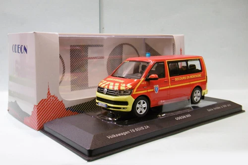 Odeon - VW VOLKSWAGEN T6 SDIS 2A pompiers réf. 085 NBO Neuf 1/43