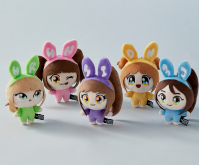 NewJeans x Murakami Plush Keyrings Minji Hanni Danielle Haerin