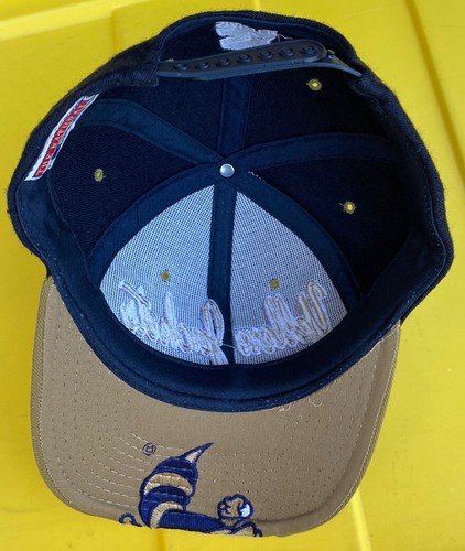 Vintage Georgia Tech Yellow Jackets Starter Brim Logo Snapback Hat Cap 100% Wool - Picture 6 of 12