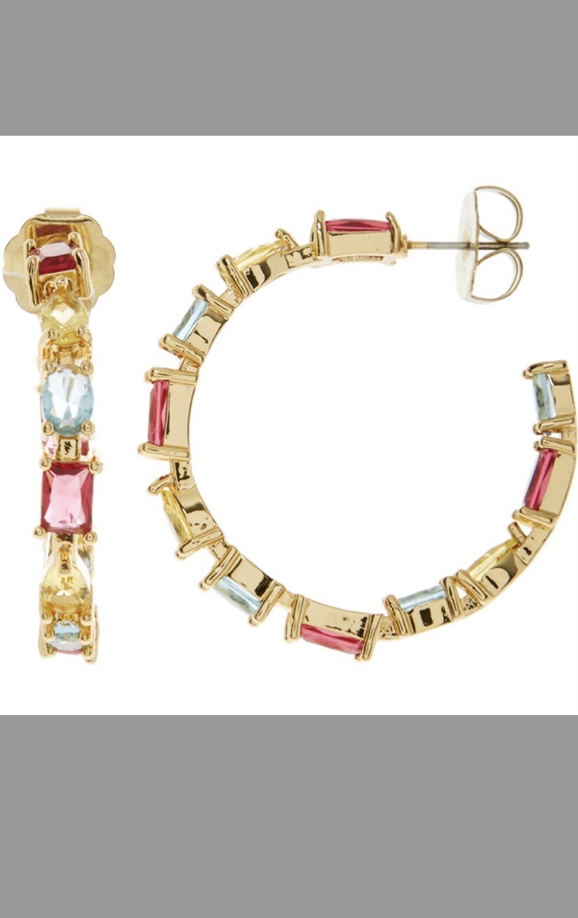 18ct gold plated earrings