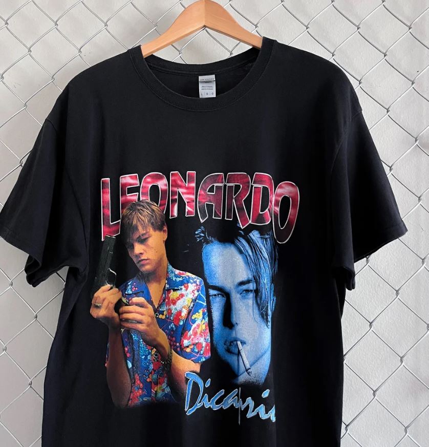 Leonardo DiCaprio Graphic Tee Shirt, Gift For Men Women Unisex