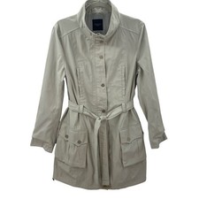 Weekend Max Mara Belted Utility Coat Beige Ta...
