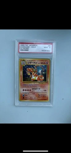 Charizard Pokemon 1998 Holo CD Promo Japanese 006 PSA 9