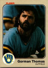 1983 Fleer Gorman Thomas #48
