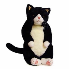 Cuddly Jingoro Plush Black White Cat 45cm Japan Limited Edition Gold Eyes