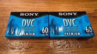 Sony Premium DVC Mini DV Video Cassette 60Min, OVP, 2 Stück