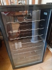 Full Size Black Illumating Wine Fridge..COLLECTION ONLY