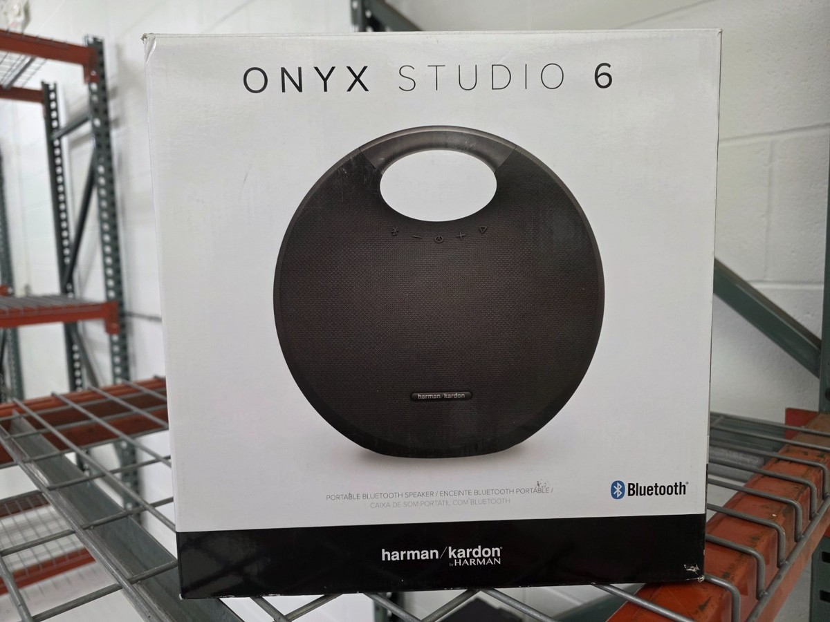 Harman Kardon Onyx Studio 6 Waterproof Bluetooth Speaker - Black