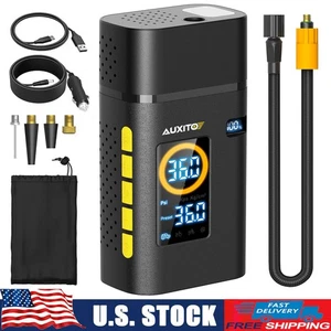 AUXITO Tire Inflator Portable Air Compressor - Cordless Air Pump for Car Tires