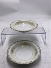 Vintage Sone China Multicolor Round Shape Soup Bowls Lot Of 2