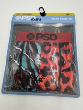 PSD Underwear Boys  Ja All Star Boxer Briefs Large NWT