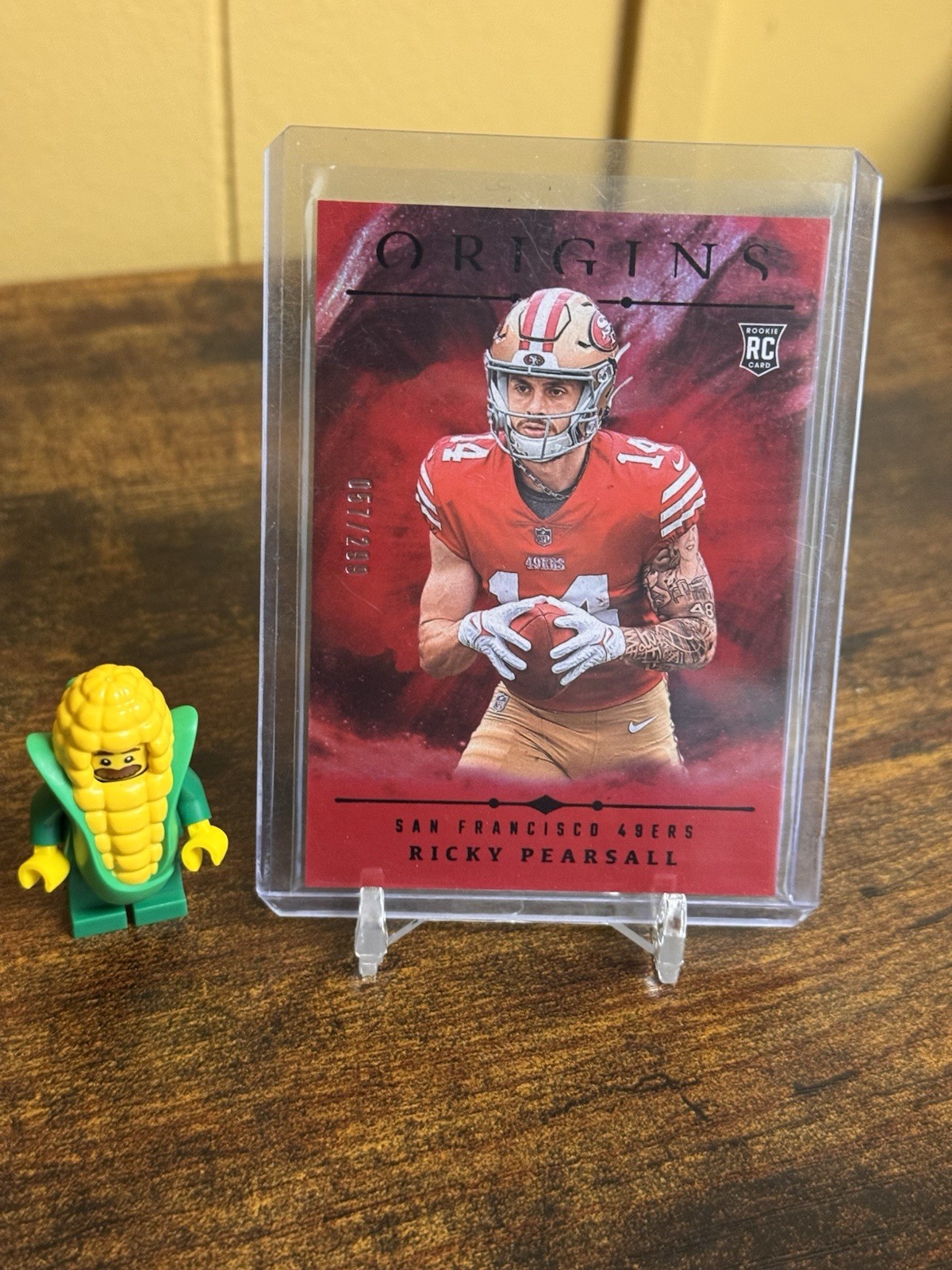 2024 Panini Origins - Rookies Ricky Pearsall #133 Holo Red /299 (RC)