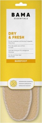 Bama Dry & Fresh hochwertige Barfuß-Einlegesohlen
