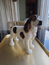 Vintage Pottery Dog Figurine Coopercraft Cocker Spaniel Ornament Collectable