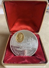 Moneta. 20 dollari canadesi 1991. Argento 925, cameo oro 24k