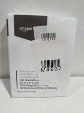 Multipurpose Copy Printer Paper 8.5" X 11" 20 Lb 96 Bright White 1 Ream