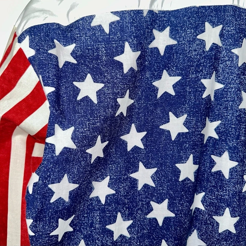 Camisa social Ike Evening por Ike Behar Tacky Tux bandeira americana punho francês - Imagem 3 de 4