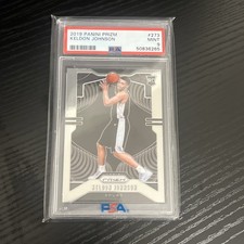 PSA 9 2019 Panini Prizm KELDON JOHNSON #273 RC MINT 