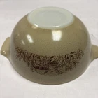 Vintage Pyrex Brown Forest Fancies Mushroom Cinderella Mixing Bowl #442 1.5qt.