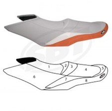 Sea-Doo GTI 130 GTS 130/Rental 2011-16 Wake 155 2011-17 Seat Cover 108BT134 SBT