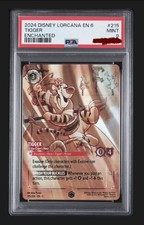 2024 DISNEY LORCANA EN 6-AZURITE SEA ENCHANTED TIGGER - IN THE CROW'S NEST PSA 9
