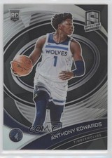 2020-21 Panini Spectra Variation Silver Prizm Anthony Edwards #101 3a1