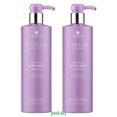 Alterna Caviar Smoothing Anti-Frizz Shampoo & Conditioner, 16.5oz DUO