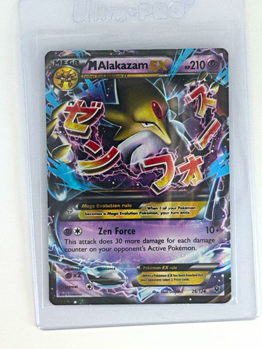 The Pokémon Company M Alakazam EX Full Art Holo Ultra Rare 118/124 EN 2016