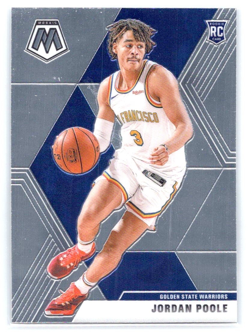 2019-20 Panini Mosaic #228 Jordan Poole
