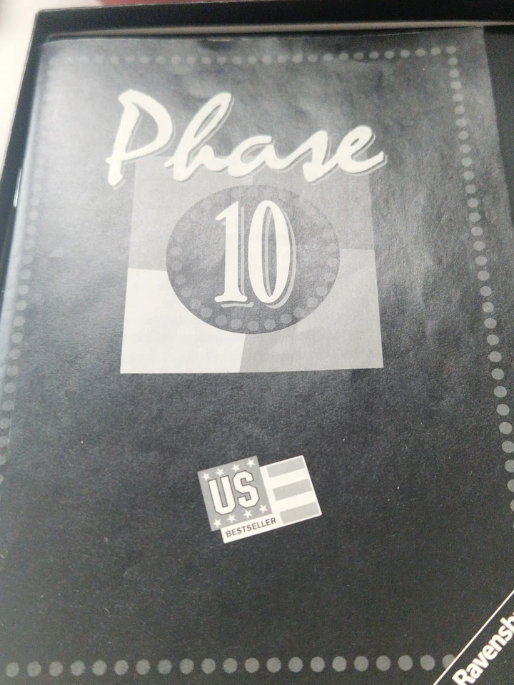⚡Ravensburger Phase 10 Kartenspiel 2005 Familie Kinder Spiel Karten+ Anleitung⚡ - Bild 2 von 4