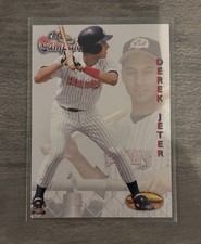 DEREK JETER 1994 TED WILLIAMS COMPANY ROOKIE CARD #124   N.Y. YANKEES HOF LEGEND. rookie card picture