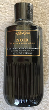 NEW SEALED Bath  Body Works Men  s Noir 3-in-1 Hair Face  Body Wash 10 fl oz.