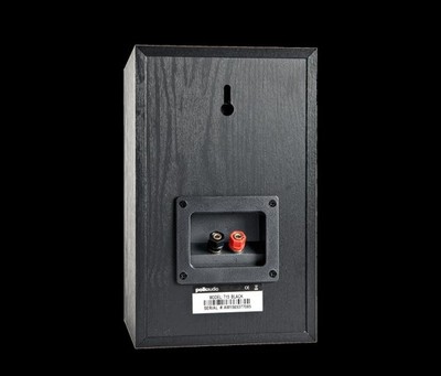 Polk T15 Home Theatre and Music Bookshelf Speaker - Black for sale