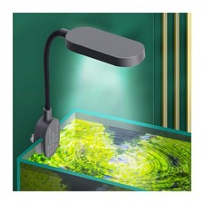 3W Aquarium Light with Adapter LED Clip on 1-5 Gallon Fish Tank Light Small F...