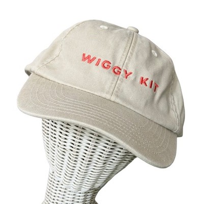 Beechfield Headwear WIGGY KIT Strapback Hat Baseball Cap Khaki Tan NWT!