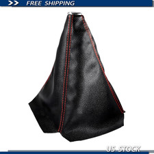 Universal Car Gear Shifter Boot Leather Red Dust-proof Sleeve Cars Universal Car Gear Shifter Boot Leather Red Dust-proof Sleeve Cars
