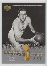 2007 Upper Deck First Edition Champions of the Court George Mikan #CC-GM HOF 4f9