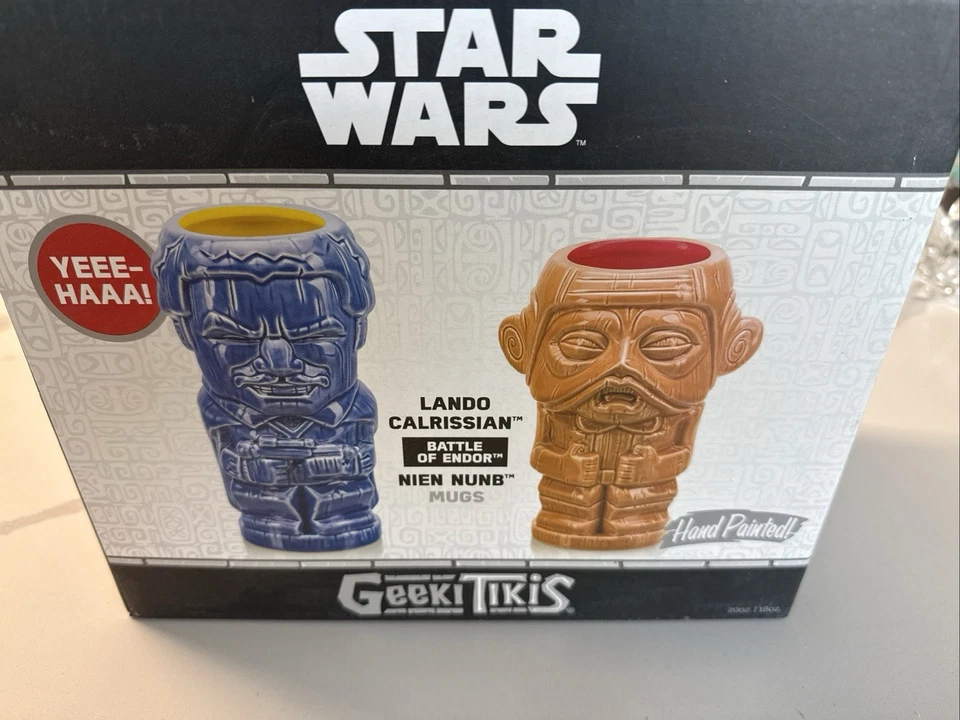 TAZAS STAR WARS LALANDO CALRISSIAN BATTLE OF ENDOR Foto 2 de 3