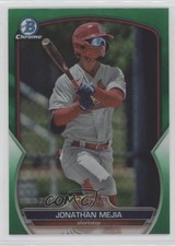 2023 Bowman Draft Chrome Green Refractor 26/99 Jonathan Mejia #BDC-115 0r6k