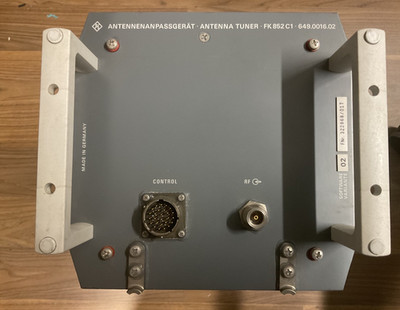 Rohde & Schwarz Antenna Tuner FK 852 C1 (Antennenanpassgerät)   Profi-Equipment