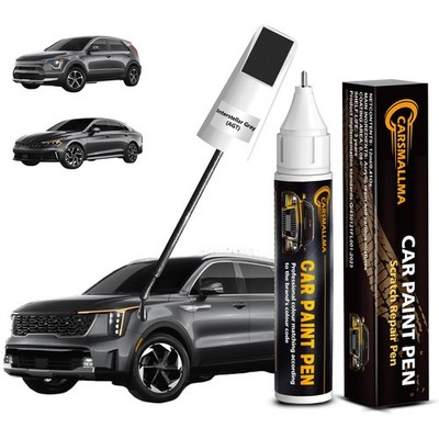 Kia Touch Up Paint  Interstellar Gray Scratch Repair Kit for Chips & Nicks
