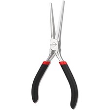 Long Needle Nose Pliers for Jewelry Making Wire Wrapping Craft Non-Serrated Tips